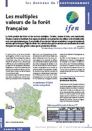 LES MULTIPLES VALEURS DE LA FORET FRANCAISE = THE MULTIPLE VALUES OF FRENCH FORESTS | BERGER A.