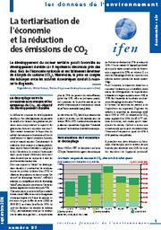 LA TERTIARISATION DE L'ECONOMIE ET LA REDUCTION DES EMISSIONS DE CO2 | MORVAN R.