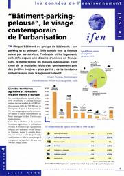 BATIMENT - PARKING - PELOUSE, LE VISAGE CONTEMPORAIN DE L'URBANISATION | GROBECKER C.