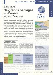 LES LACS DE GRANDS BARRAGES EN FRANCE ET EN EUROPE | CROUZET P.