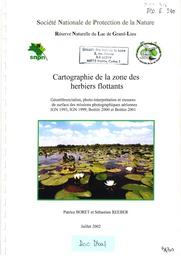 Cartographie de la zone herbiers flottants - Réserve naturelle du lac de Grand Lieu | BORET (Patrice)