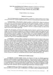 Suivi des populations de Guifettes moustac (Chlidonias hybridus) et noire (Chlidonias niger) en Loire-Atalntique - rapport du groupe Guifettes 44 , saison 2006. | Groupe Naturaliste de Loire-Atlantique