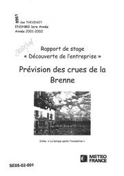 Prévision des crues de la Brenne | METEO FRANCE, DIJON