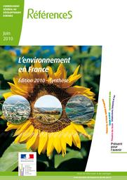 L'environnement en France - édition 2010 - Synthèse | DEGRON Robin