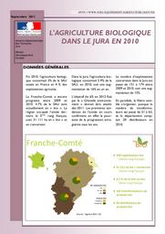 L' agriculture biologique dans le Jura en 2010 | BORCARD Claude