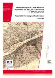Inondation par la Loire des vals d'Orléans, de Bou, de la Bouverie et d'Ouzouer aval : reconstitution des plus hautes eaux connues | DREAL CENTRE