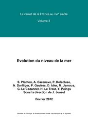 Le climat de la France au XXIe siècle - volume 3 : évolution du niveau de la mer | JOUZEL Jean - Sous la dir