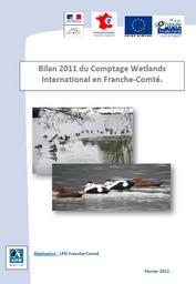 Bilan 2011 du Comptage Wetlands International en Franche-Comté | MAAS Samuel