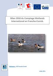 Bilan 2010 du Comptage Wetlands International en Franche-Comté | GIROUD Marc