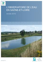 L'observatoire de l'eau en Saône-et-Loire - Année 2010 | CONSEIL GENERAL DE LA SAONE-ET-LOIRE