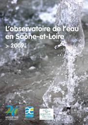 L'observatoire de l'eau en Saône-et-Loire - Année 2009 | CONSEIL GENERAL DE LA SAONE-ET-LOIRE