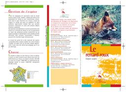 Le renard roux : Vulpes vulpes | OFFICE NATIONAL DE LA CHASSE