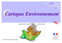Cartopas 2007 : Recueil cartographique Prêt A Servir | DIRECTION REGIONALE DE L'ENVIRONNEMENT PROVENCE ALPES COTE D'AZUR