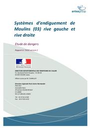Systèmes d'endiguement de Moulins (03) rive gauche et rive droite - Etude de dangers | ANTEA GROUP
