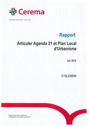 Articuler Agenda 21 et plan local d'urbanisme | HILLERET Anne