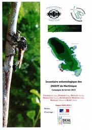 Inventaire entomologique des ZNIEFF de Martinique : campagne de terrain 2015 | TOUROULT (Julien)