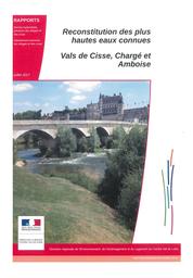 Reconstitution des plus hautes eaux connues : Vals de Cisse, Chargé et Amboise | 