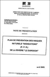 Plan de Prévention des Risques Naturels d'Inondation du Durgeon (aval) et des affluents | DIRECTION DEPARTEMENTALE DE L'AGRICULTURE ET DE LA FORET DE HAUTE-SAONE