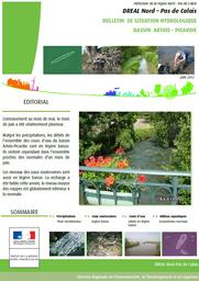 Bulletin de situation hydrologique des Hauts -de-France- Juin 2012 | DIRECTION REGIONALE DE L'ENVIRONNEMENT, DE L'AMENAGEMENT ET DU LOGEMENT HAUTS DE FRANCE