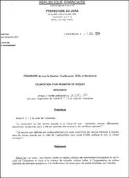 Délimitation d'un périmètre de risques géologiques dans le secteur de Lons et alentours par application de l'article R111.3 du code de l'urbanisme | DIRECTION DEPARTEMENTALE DES TERRITOIRES DU JURA