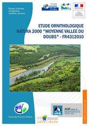 Etude ornithologique Natura 2000 "Moyenne Vallée du Doubs" - FR4312010 | 