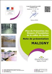 Plan de Prévention des Risques Naturels d'Inondation du Serein à Maligny dans le département de l'Yonne | DIRECTION DEPARTEMENTALE DES TERRITOIRES DE L'YONNE