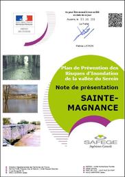 Plan de Prévention des Risques Naturels d'Inondation du Serein à Sainte-Magnance dans le département de l'Yonne | DIRECTION DEPARTEMENTALE DES TERRITOIRES DE L'YONNE