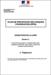 Plan de Prévention des Risques Naturels d'Inondation de la Loire Secteur 1 dans le département de Saône et Loire | DIRECTION DEPARTEMENTALE DES TERRITOIRES DE SAONE-ET-LOIRE