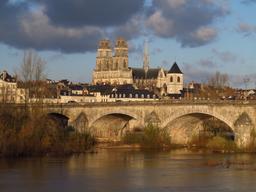 Loire et cathédrale d'Orléans | SAUMET (Rémi)