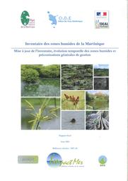 Inventaire des zones humides de la Martinique : mise à jour de l'inventaire, évolution temporelle des zones humides et préconisations générales de gestion | IMPACT MER
