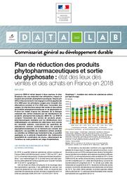 Plan de réduction des produits phytopharmaceutiques et sortie du glyphosate : état des lieux des ventes et des achats en France en 2018. | PARISSE Sandrine