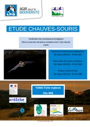 Etude chauves-souris - FR8201658 | LPO Auvergne-Rhône-Alpes
