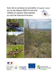 Suivi de la Laineuse du prunellier (Eriogastter catax) sur le site Natura 2000 FR8301036 Vallées et coteaux thermophiles au nord de Clermont-Ferrand | BACHELARD (Philippe)
