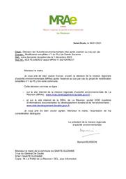 Modification simplifiée n°1 du PLU (examen au cas par cas) - Commune de Sainte-Suzanne | PREFECTURE DE REGION REUNION. Autorité environnementale