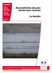 Reconstitution des plus hautes eaux connues : La Sauldre | DIRECTION REGIONALE DE L'ENVIRONNEMENT, DE L'AMENAGEMENT ET DU LOGEMENT CENTRE-VAL DE LOIRE