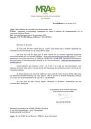 Demande d'autorisation d'exploiter un dépôt de divertissement (avis délibéré de la MRAe de La Réunion) - Commune de Saint-Pierre | MISSION REGIONALE D'AUTORITE ENVIRONNEMENTALE LA REUNION. Autorité environnementale