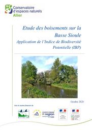 Etude des boisements sur la basse Sioule - Application de l'Indice de Biodiversité Potentielle | GIRARD Marion