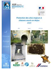 Protection des sites majeurs à chauves-souris en Anjou. 2020 | MEME-LAFOND Benjamin