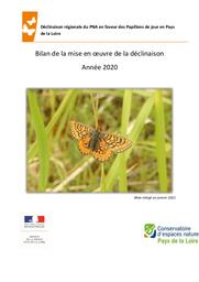 Déclinaison régionale du Plan national d’actions en faveur des Papillons de jour en Pays de la Loire, Bilan de la mise en oeuvre de la déclinaison, année 2020 | CHEVREAU Johannic