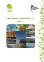 Lettre d’information aux associations à compétence environnementale : n°4 - septembre 2021 | DIRECTION REGIONALE DE L'ENVIRONNEMENT, DE L'AMENAGEMENT ET DU LOGEMENT PROVENCE-ALPES-COTE D'AZUR