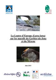 La loutre d'Europe (Lutra lutra) sur les massifs du Gerbier-de-Jonc et du mézenc | LPO Ardèche