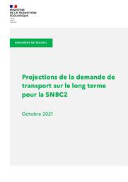 Projections de la demande de transport sur le long terme pour la SNBC2. | BOUCAUD Benoît