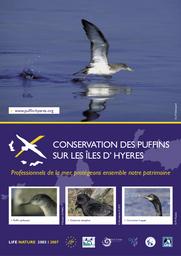 Conservation des puffins sur la îles d'Hyères : Life nature 2003-2007, professionnels de la mer, protégeons ensemble notre patrimoine | LIFE NATURE