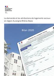 La demande et les attributions de logements sociaux en région Auvergne-Rhône-Alpes - Bilan 2020 | DIRECTION REGIONALE DE L'ENVIRONNEMENT, DE L'AMENAGEMENT ET DU LOGEMENT AUVERGNE-RHÔNE-ALPES
