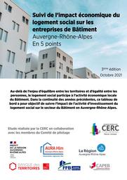 Suivi de l'impact économique du logement social sur les entreprises de bâtiment Auvergne-Rhône-Alpes | CERC Auvergne-Rhône-Alpes
