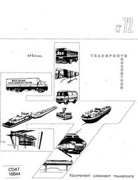 Transports terrestres - Numéro spécial de le revue Equipement - Logement -Transport n°72 | LACARRIERE (P)