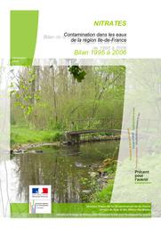 Nitrates. Contamination dans les eaux de la région Ile-de-France. Bilan 1995 à 2006. | DIRECTION REGIONALE DE L'ENVIRONNEMENT ILE DE FRANCE