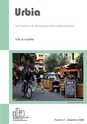 Ville et mobilité. | SUISSE Université de Lausanne Institut de Géographie Observatoire universitaire de la Ville et du Développement durable