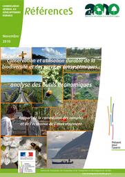 Conservation et utilisation durable de la biodiversité et des services écosystémiques : analyse des outils économiques.Rapport de la Commission des comptes et de l'économie de l'environnement. | CGDD Service de l'économie, de l'évaluation et de l'intégration du développement durable