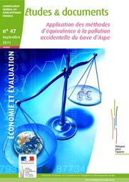 Application des méthodes d'équivalence à la pollution accidentelle du Gave d'Aspe. | GAUBERT (H)